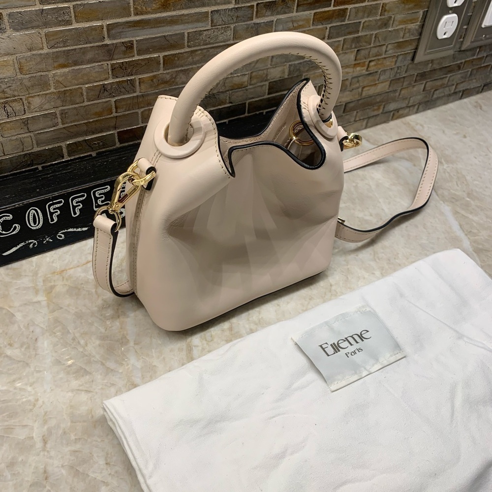 ELLEME Madeleine Mini Leather Tote Bag - Picture 6 of 15